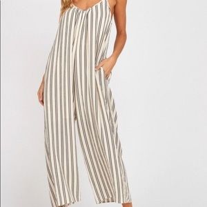 Wishlist striped jumpsuit